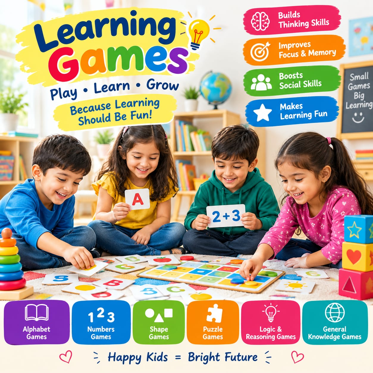 Learning Games for Kids: Fun Activities That Make Learning Easy