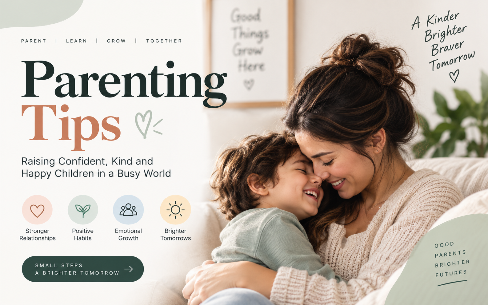 Parenting Tips: A Practical Guide to Raising Confident, Kind, and Happy Children
