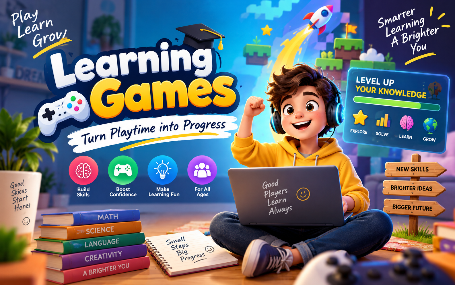 Learning Games: Why Play Is Becoming a Smarter Way to Learn