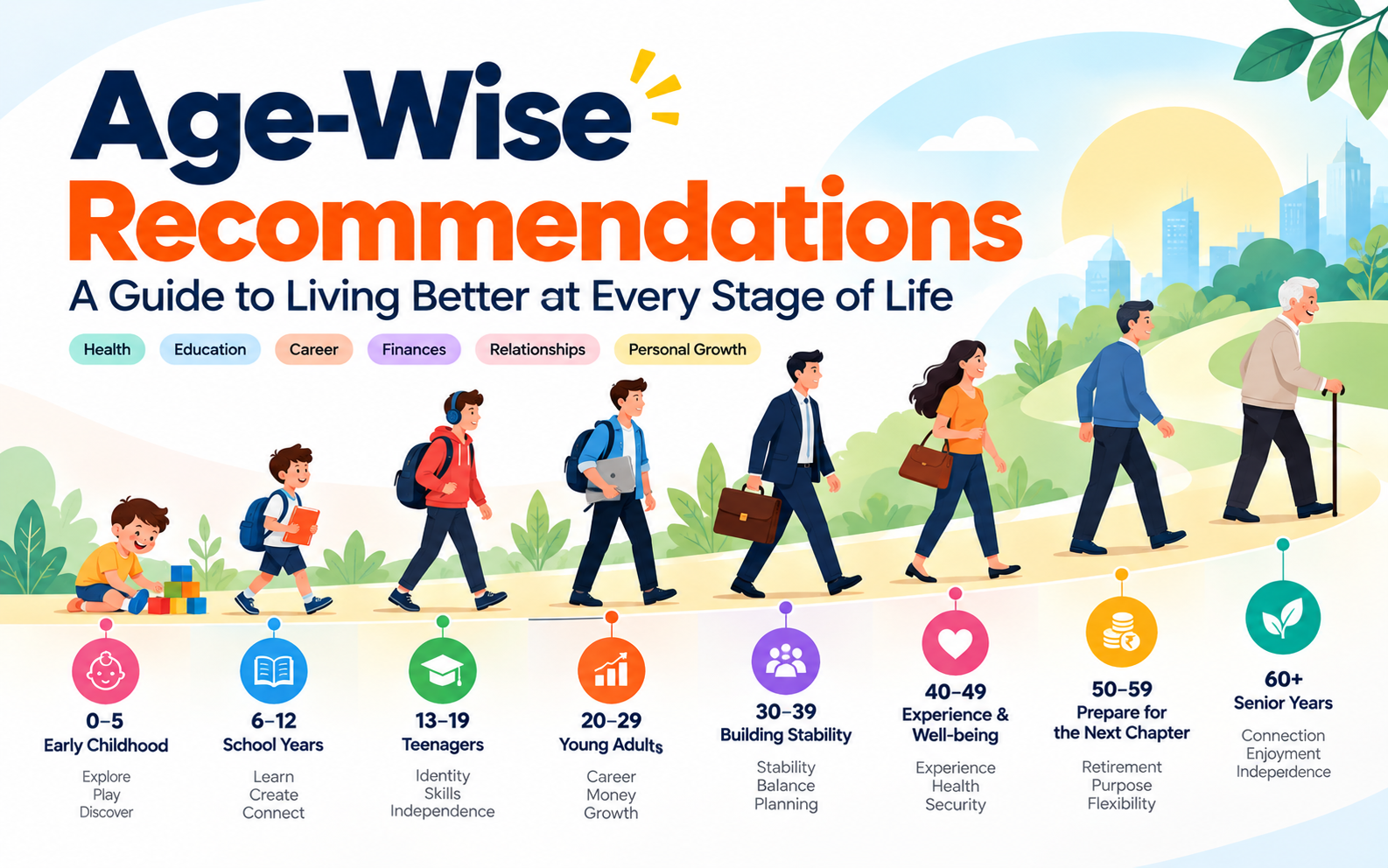 Age-Wise Recommendations: A Practical Guide to Making Better Decisions at Every Stage of Life